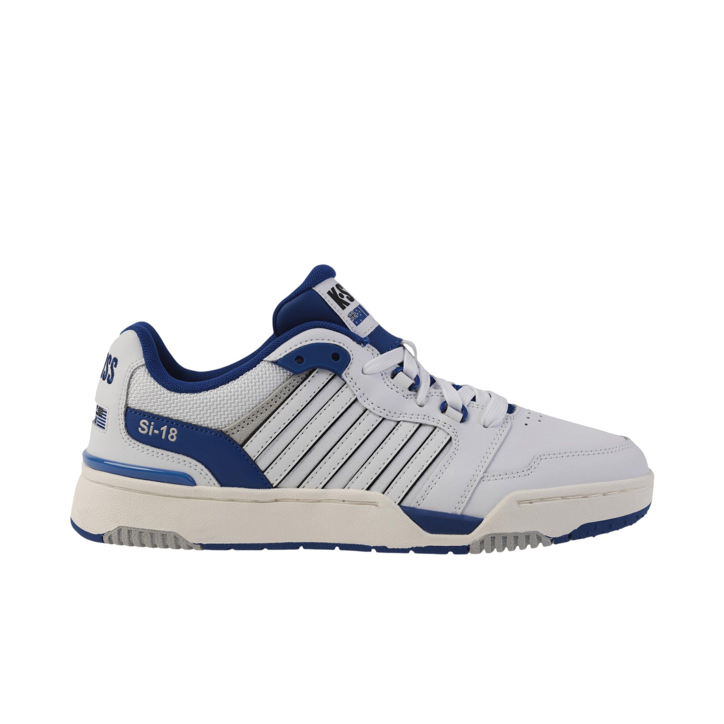 K-Swiss SI-18 Rival "White/Blue/Black" Men's Shoe - WHITE/BLUE/BLACK